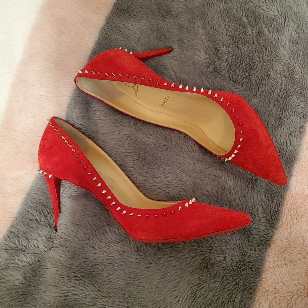 Studded Christian Louboutin Heels